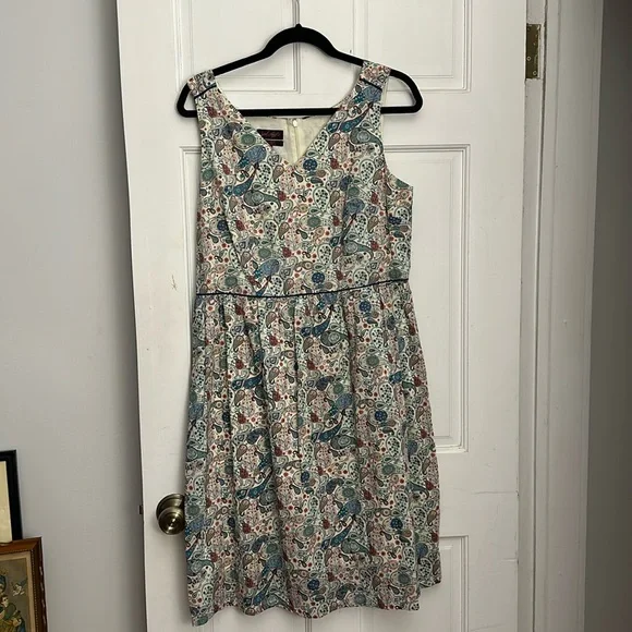 Liberty Art Paisley Dress 👗 - Picture 2 of 6